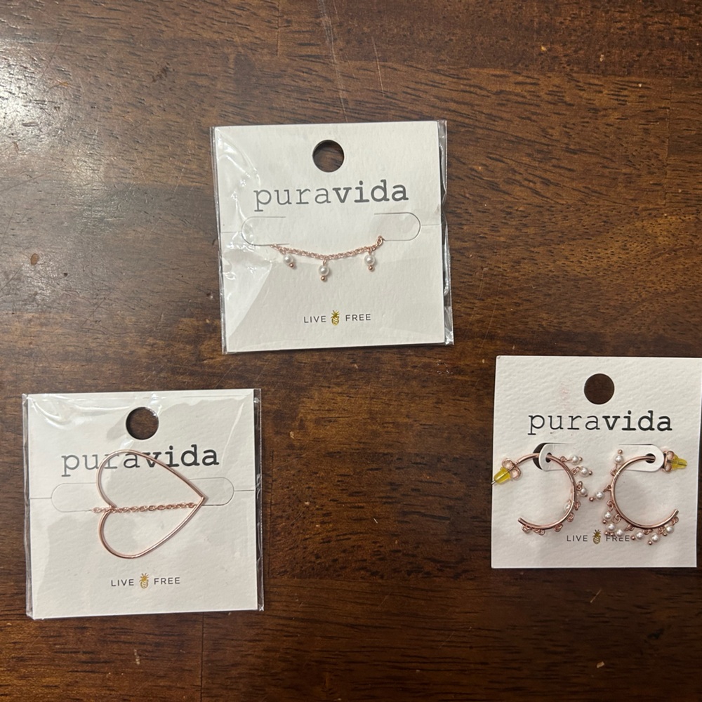 Pura Vida Rose Gold Jewelry